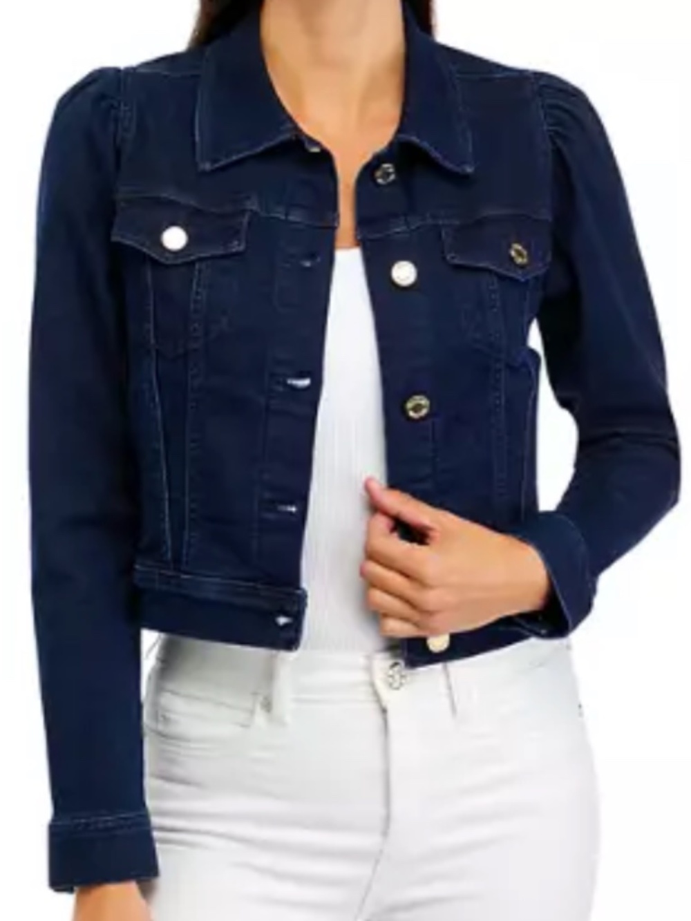 Lilly Pulitzer Dark Wash Laylani Denim Jacket